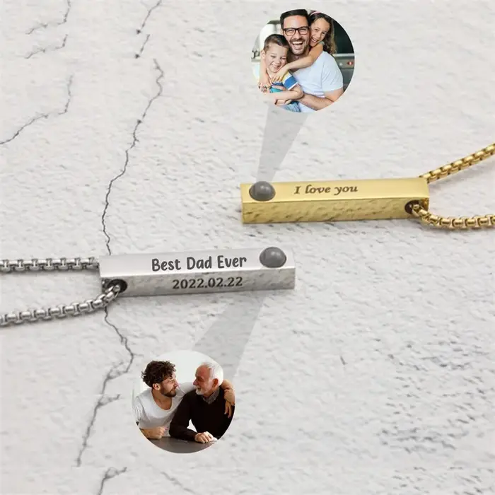 Collier avec nom d'image personnalisé