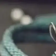 Bracelet réglable en chaîne de corde avec décor de lapin