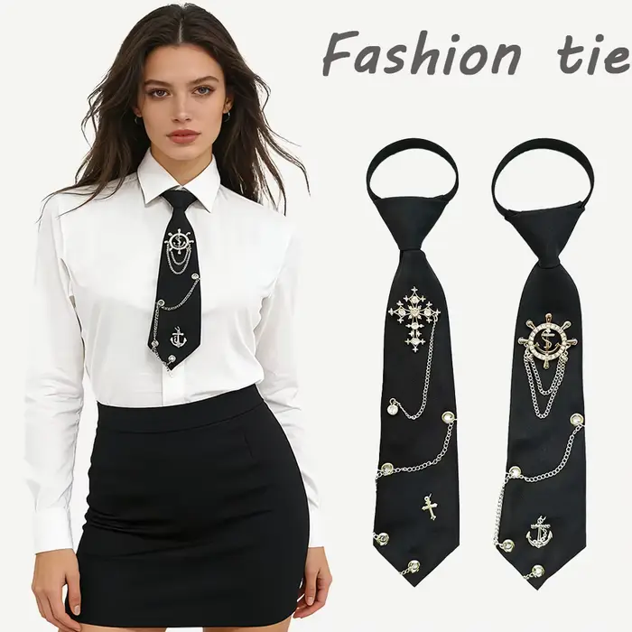 Une chaîne artisanale pour femme au design délicat, à porter avec une chemise et une jupe plissée, idéale pour les sorties quotidiennes, les fêtes et autres occasions, et s'accorde avec des styles tel