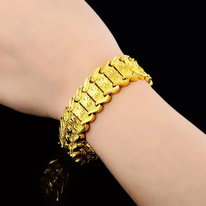 Bracelet large en argent sterling 925