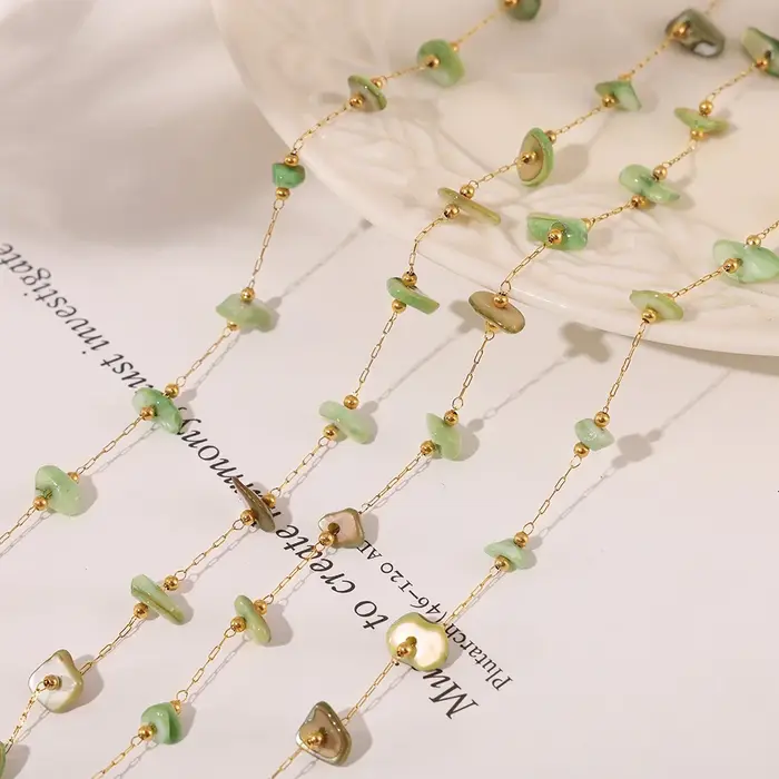 Ensemble collier et bracelet pour femmes