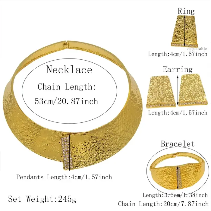 Collier brillant plaqué or pour femme