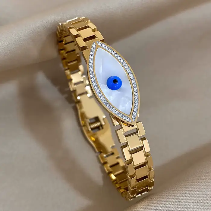 Bracelet œil du mal minimaliste pour femmes et hommes