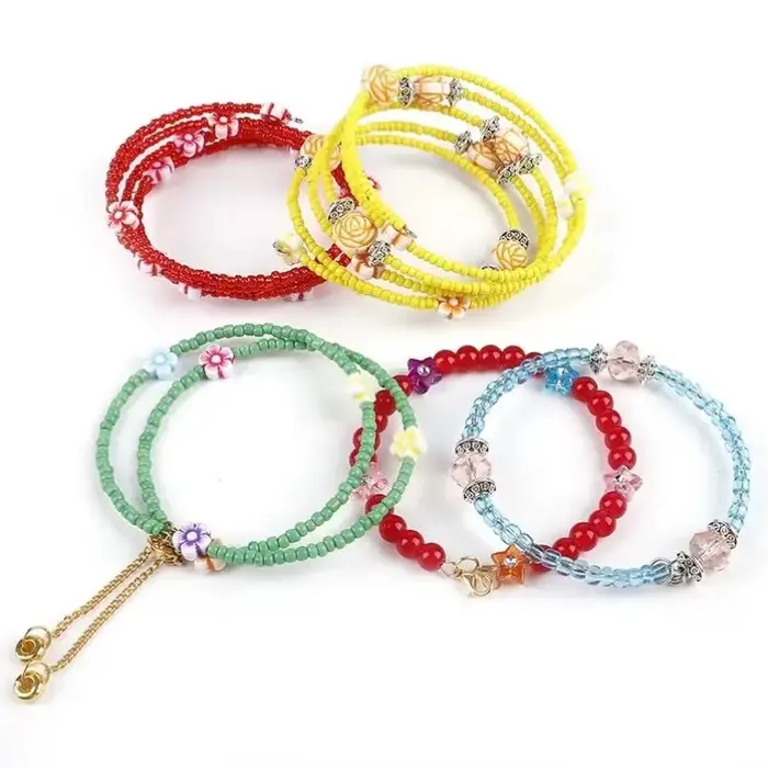 20 boucles mémoire fil d'acier Dia 60mm bracelet boucle collier cerceau pour la fabrication de bijoux accessoires de bricolage longueur d'étirement 3.7m