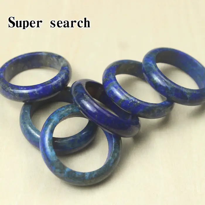 Bague Lapis Lazuli naturel pour femmes, pierres précieuses de guérison, bijoux fins, bagues en Jade bleu véritable