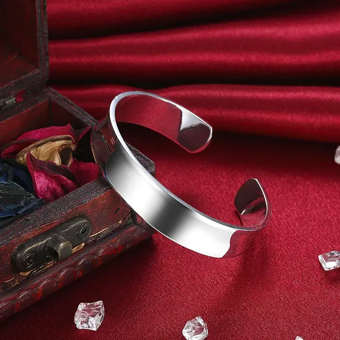 Bracelet en argent Sterling 925 réglable pour femmes style hiphop rock occasion spéciale cadeau anniversaire mariage
