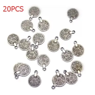Breloques en métal pour documents gitans dorés, bijoux pour femmes, déclaration, colliers de la prés
