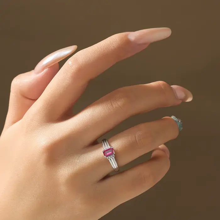 ATTAGEMS – bagues en rubis pour femmes