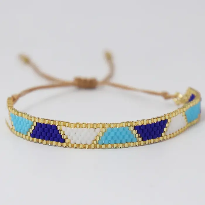 Miyuki – Bracelet de perles tissé de Style Boho pour femmes