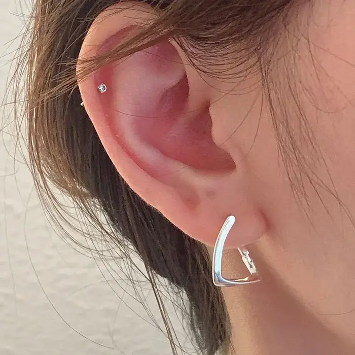 XIYANIKE – boucles d'oreilles géométriques carrées uniques pour femmes et filles