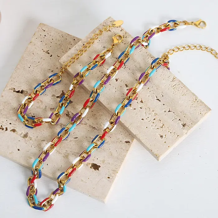 Ensembles de bijoux colorés Boho