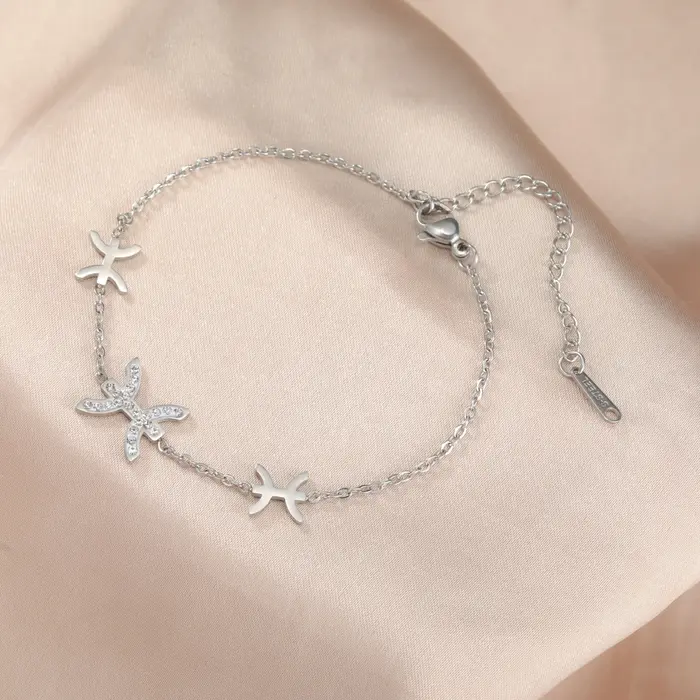 Bracelet berbère africain en acier inoxydable