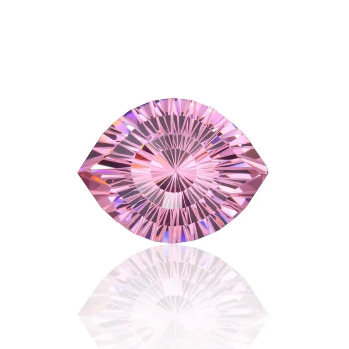 Perles en zircone synthétique Oeil de Cléopâtre 3mm en forme de pépites pour création de bijoux artisanaux et accessoires de mode élégants