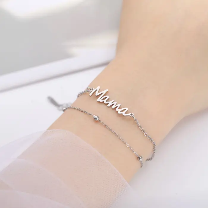 Teamer – Bracelets en acier inoxydable pour femmes
