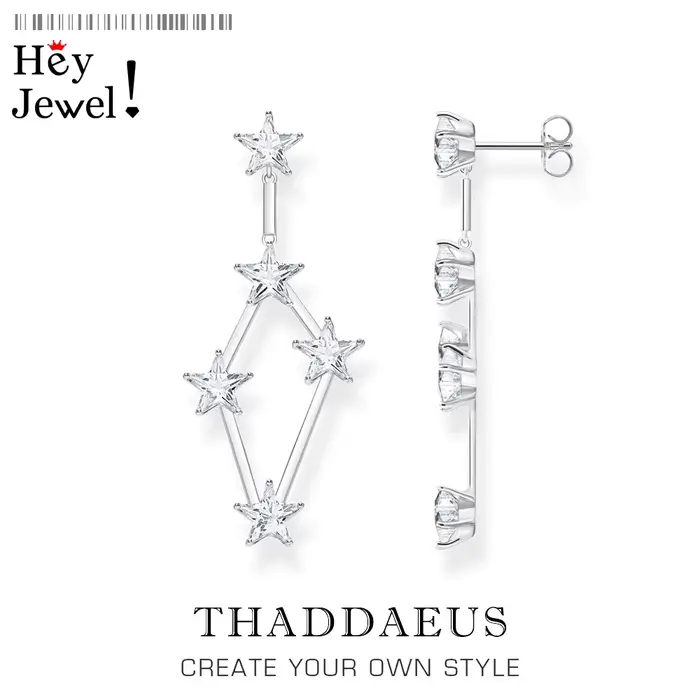 Boucles d'oreilles étoiles oniriques dorées, bijoux fins pour femmes, tout nouveau cadeau d'été en a