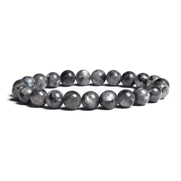 Bracelet en pierre de lune blanche naturelle véritable, perles élastiques pour femmes et hommes, cad