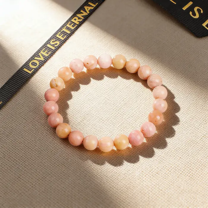 Bracelet en Rhodochrosite 6 8 10mm