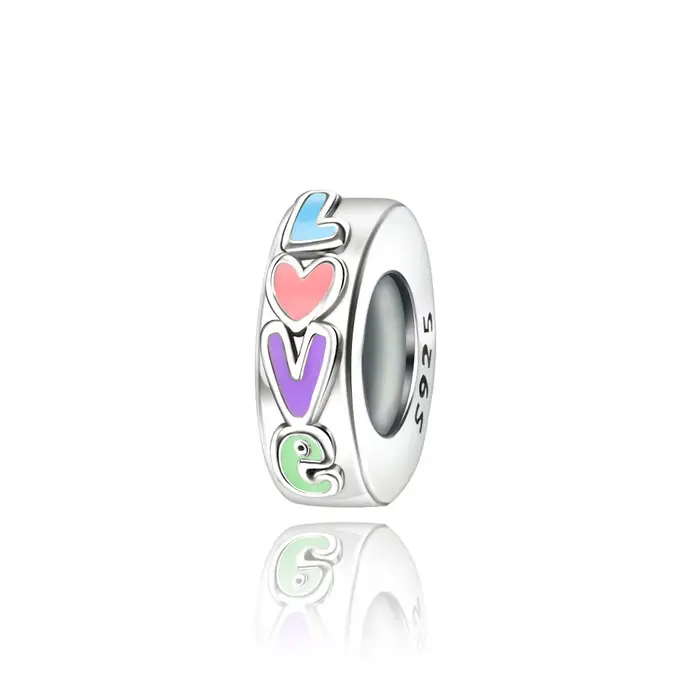 Breloques Perles Cheval de Carrousel en Argent Sterling 925 pour Bracelets Originaux, Sacs, Porte-cl