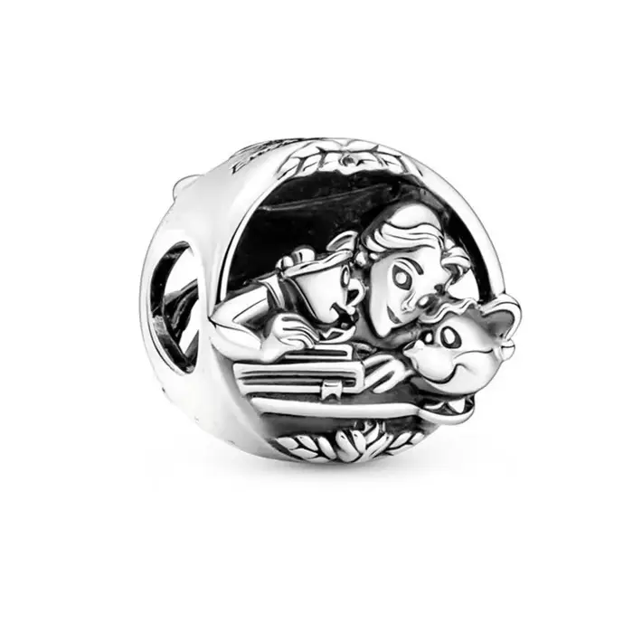 Collier en argent 925 avec perles - Bracelet personnalisable - Série animale - Bijoux avec pendentif