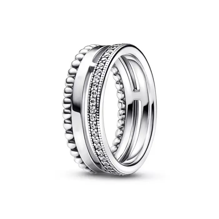 Bague Soleil et Lune Tendance pour Fête