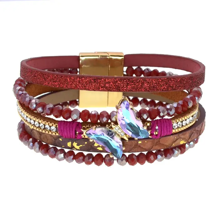 WELLMORE – bracelets en cuir bohème pour femmes