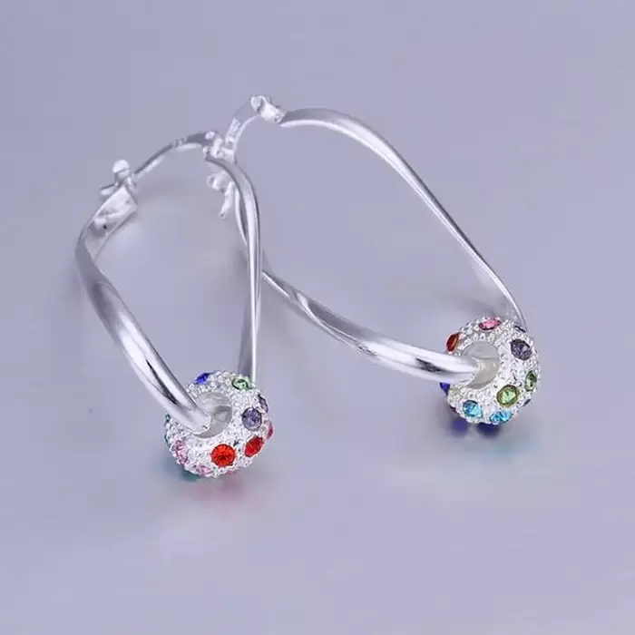 Boucle d'oreille en argent 925