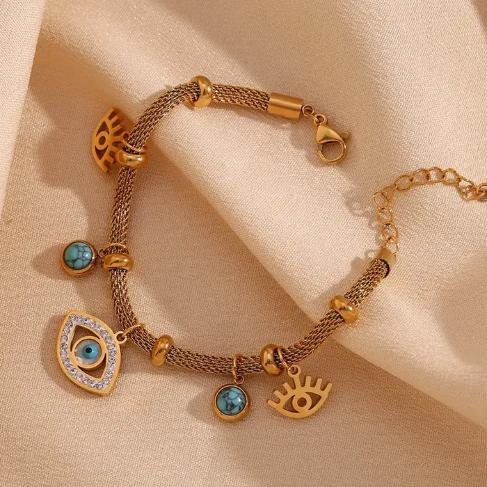 E.B.belle – collier en perles de Septum Turquoise pour femmes