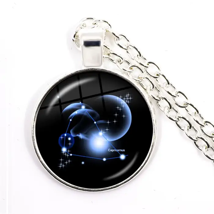 Collier plaqué argent Bélier, signes du zodiaque, 12 constellations, bijoux pour anniversaire, nous 