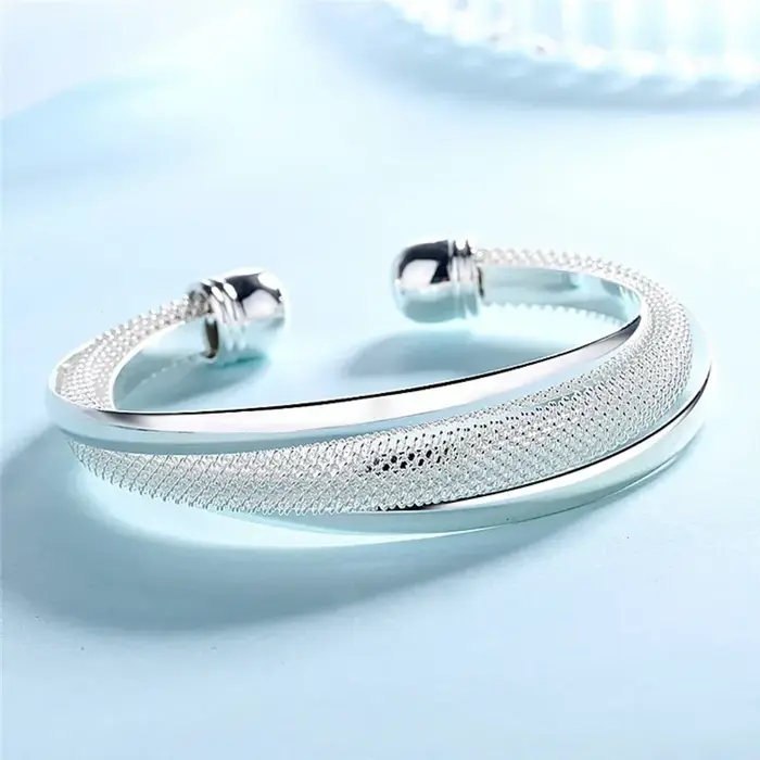 Vente directe d'usine, bracelets en argent sterling 925 de qualité supérieure pour femmes, bijoux te