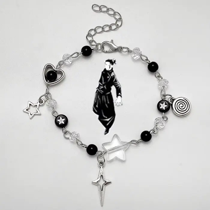 Bracelets tressés faits à la main pour femmes et hommes, breloque de Style chinois, Double couche, p
