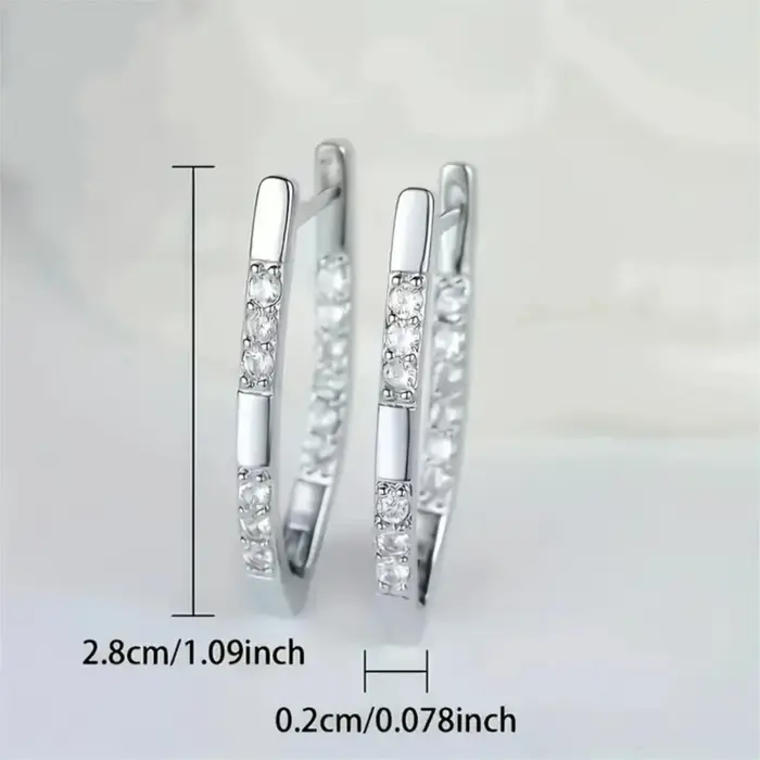 Boucles d'oreilles bohème luxueuses en forme de V pour femmes