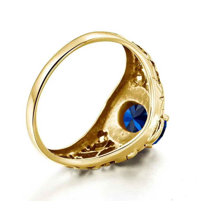 Bague Vintage en or 14 carats pour femmes