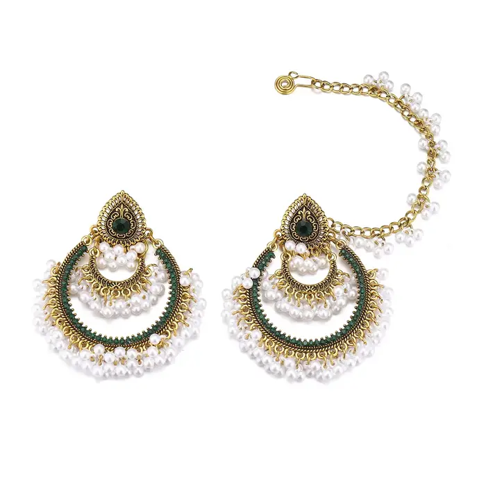 Boucles d'oreilles pendantes à franges fluides, style bohème, ethniques d'Asie du Sud-Est, tendance, avec pampilles, design sensationnel