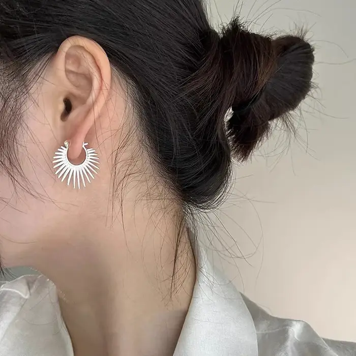 BF CLUB – boucles d'oreilles Vintage en argent Sterling 925 pour femmes