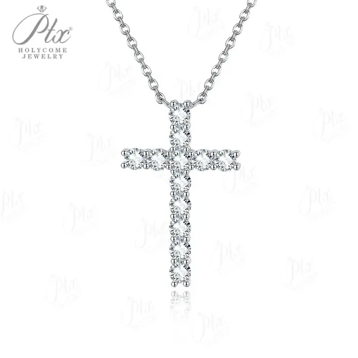 Collier Moissanite en argent 925