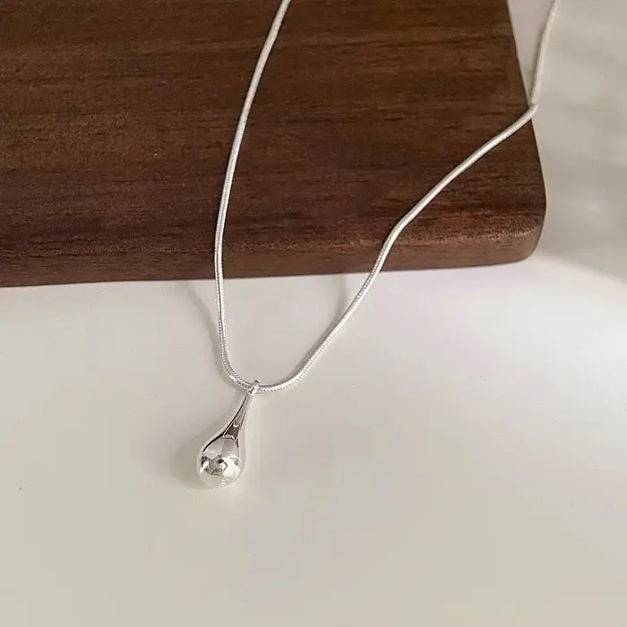 Collier en argent Sterling S925 pour femmes