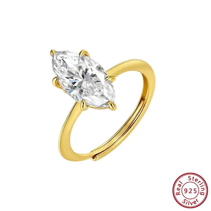 KISS MANDY – bague en diamant Moissanite 3CT D VVS1 pour femmes, en argent Sterling S925, bague éter