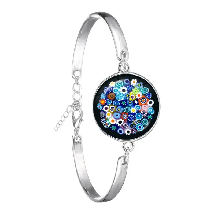Bijoux Murano Millefiori pour hommes et femmes