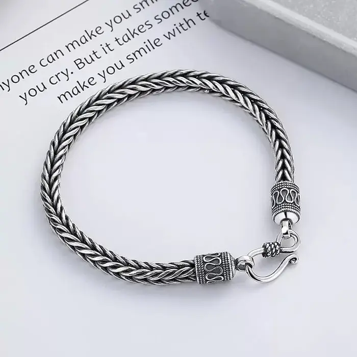 Bracelet pour homme en argent sterling 925