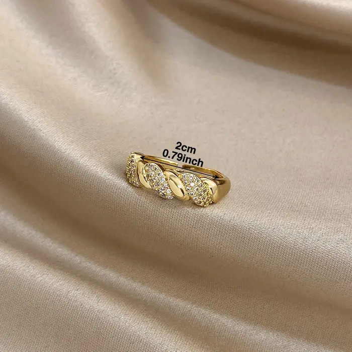 Freetry – bague géométrique Vintage plaquée or pour femmes
