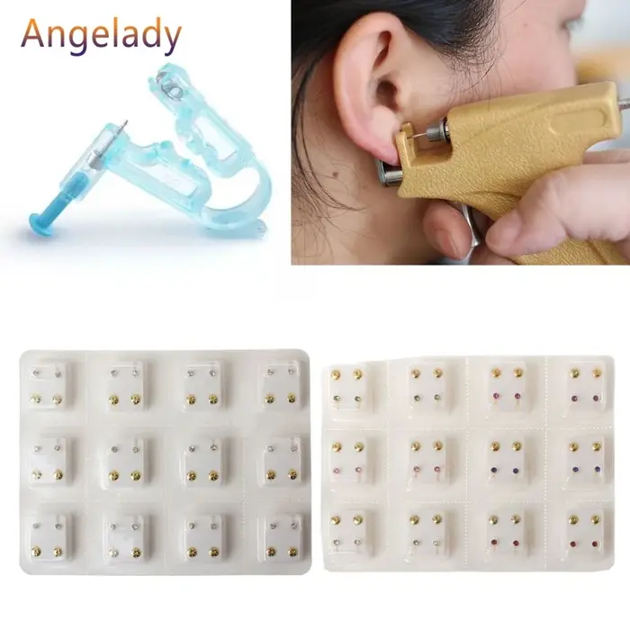 Ensemble de boucles d'oreilles en or