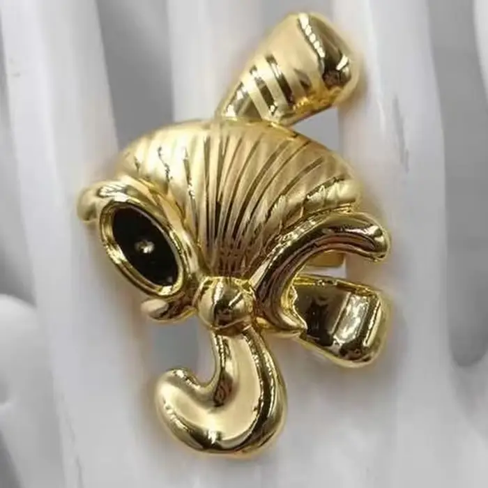 Ensemble couleur or 18 carats pour femmes