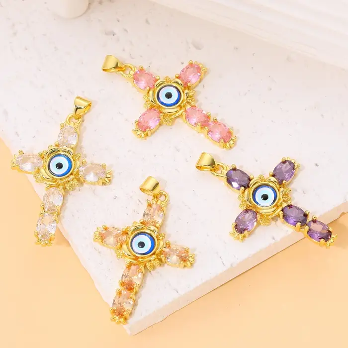 Juya-Bijoux Religieux Faits à la Main en Plaqué Or group 18K