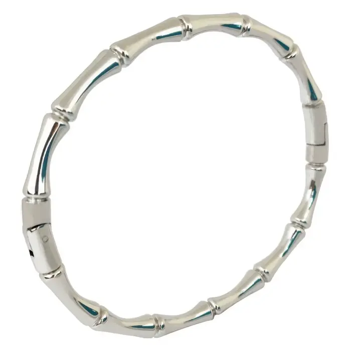 ZALMAN marque coloré émail résine bambou Bracelet pour femmes couleur or en acier inoxydable Bracele