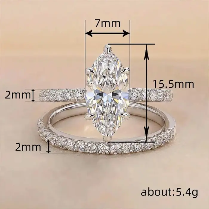 Bague en argent sterling 925 sertie de zirconium blanc élégante pour femmes occasions spéciales fiançailles mariage luxe haute qualité bijoux fins offres spéciales