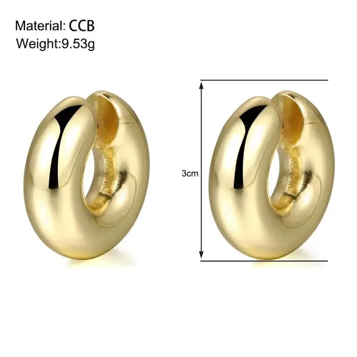 Boucles d'oreilles gothiques non percées pour femmes et hommes