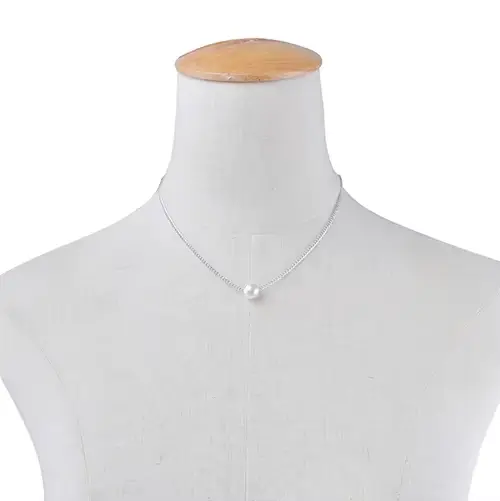 Collier ras du cou en perles irrégulières pour femmes, bijoux de cou joaesthetic, clavicule multicou