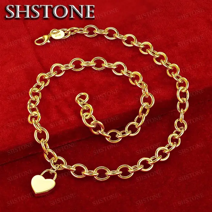 Collier libellule en cristal doré 18 carats pour femmes