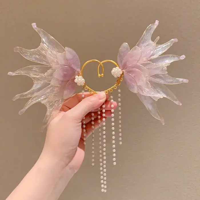 Boucles d'oreilles vintage chic sirène princesse