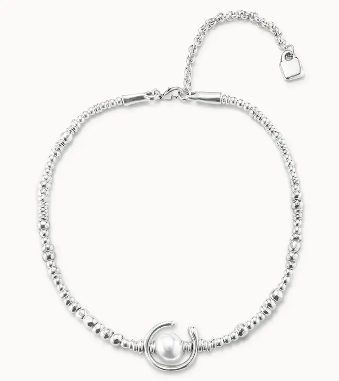 Collier de perles demi-lune Style Palace Lady